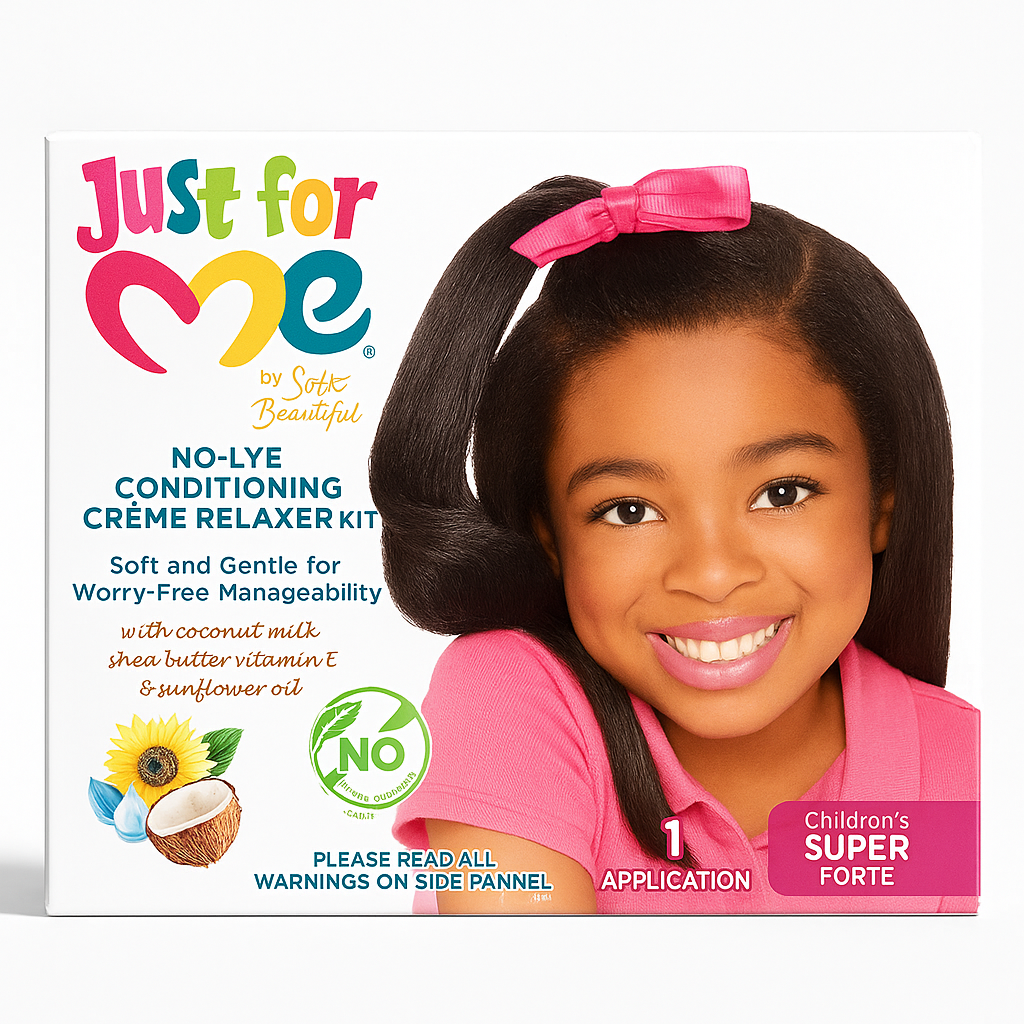 Just For Me No Lye Conditioning Creme Relaxer Super Kit