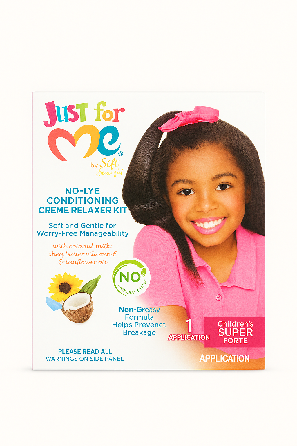 Just For Me No Lye Conditioning Creme Relaxer Super Kit