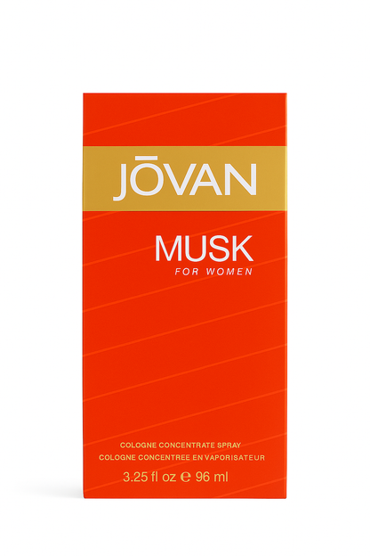 Jovan Musk For Women Cologne Concentrate Spray 3.25 Oz - 2 Pack