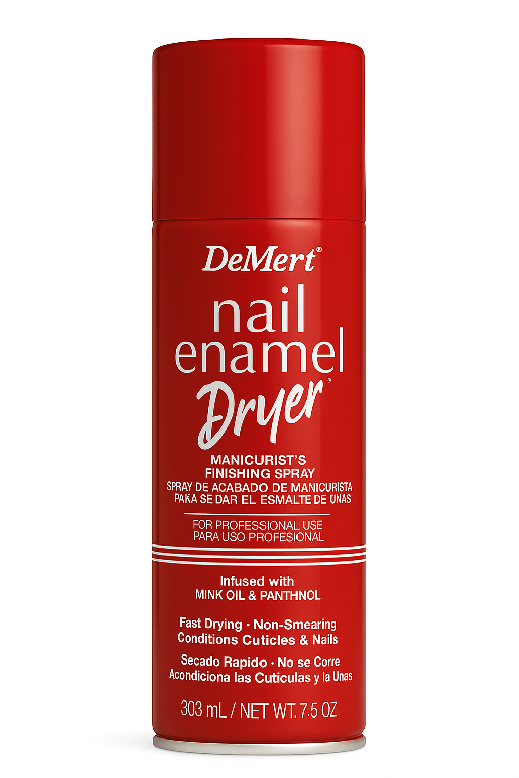 DEMERT Nail Enamel Dryer Finishing Spray 7.5 Oz